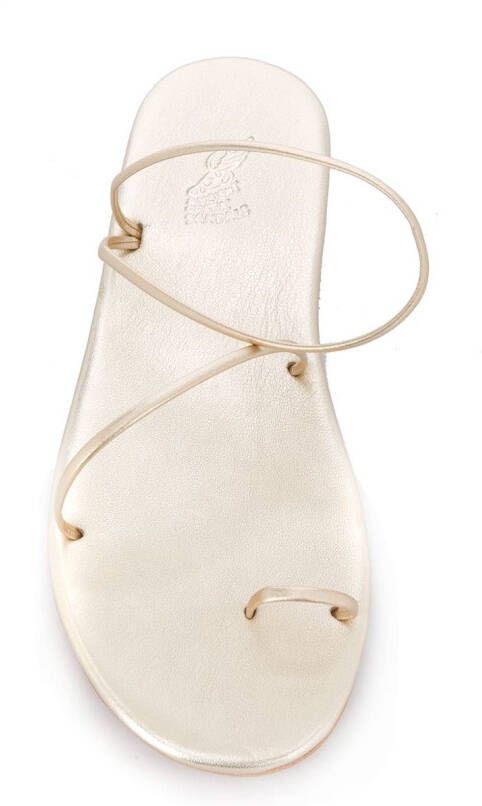 Ancient Greek Sandals Kansiz flat sandals Gold