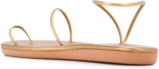 Ancient Greek Sandals Kansiz strappy sandals Gold