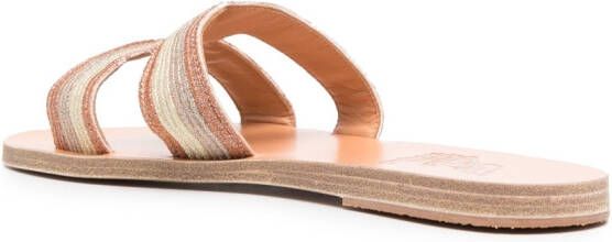 Ancient Greek Sandals Kentima slip-on slides Neutrals