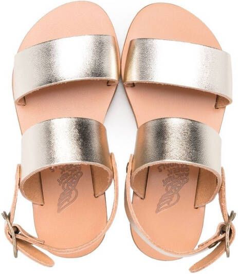 ANCIENT GREEK SANDALS KIDS Clio open-toe sandals Gold