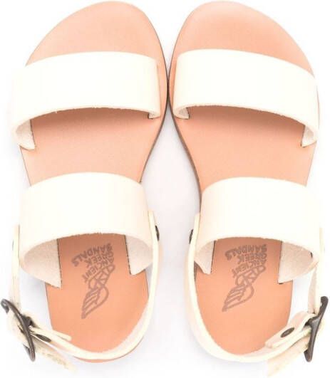 ANCIENT GREEK SANDALS KIDS Clio open-toe sandals White