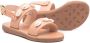 ANCIENT GREEK SANDALS KIDS Clio shell-detail open-toe sandals Neutrals - Thumbnail 2
