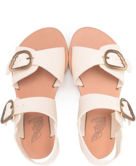 ANCIENT GREEK SANDALS KIDS Irini open-toe sandals White