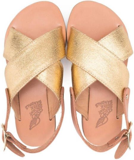ANCIENT GREEK SANDALS KIDS Maria open-toe sandals Gold