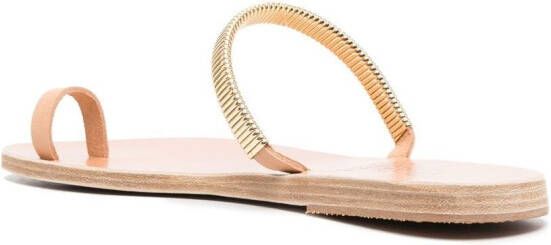 Ancient Greek Sandals Konaki toe-strap sandals Neutrals