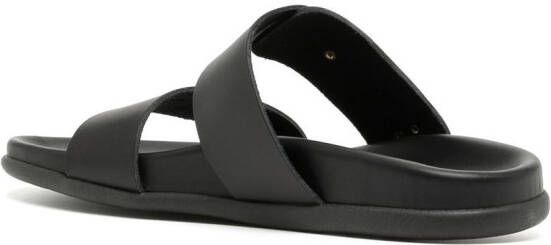 Ancient Greek Sandals Latria leather sandals Black