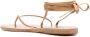 Ancient Greek Sandals leather ankle-tie sandals Neutrals - Thumbnail 3