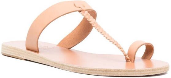 Ancient Greek Sandals leather toe-strap sandals Neutrals