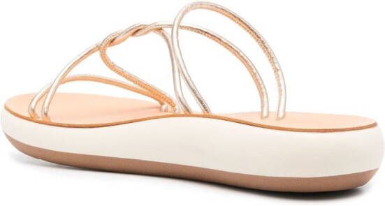 Ancient Greek Sandals Leftheri comfort sandals Gold