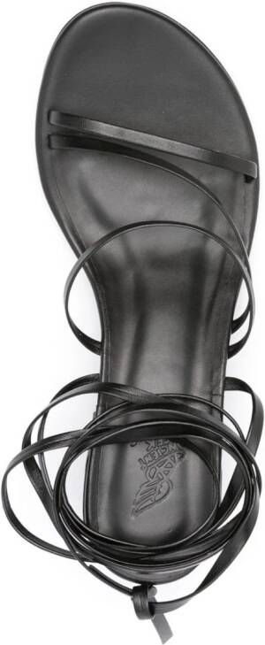 Ancient Greek Sandals Lithi 50mm sandals Black