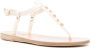 Ancient Greek Sandals Lito bee leather sandals White - Thumbnail 2