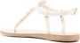 Ancient Greek Sandals Lito bee leather sandals White - Thumbnail 3