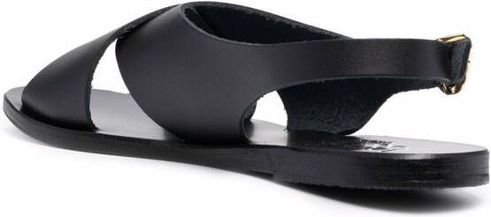 Ancient Greek Sandals Maria crossover-strap sandals Black