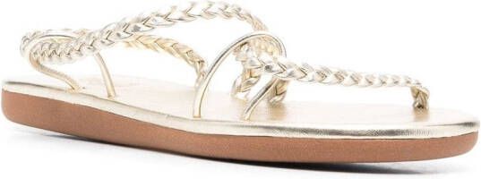 Ancient Greek Sandals Maya open-toe strap sandals Gold