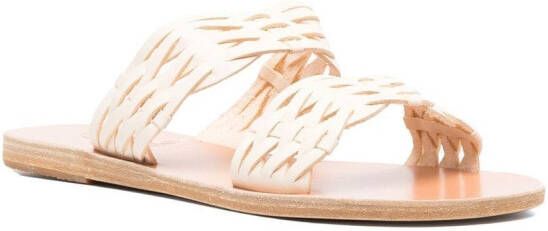 Ancient Greek Sandals Melia Woven sandals White