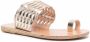 Ancient Greek Sandals metallic-effect leather mules Gold - Thumbnail 2