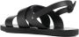 Ancient Greek Sandals Miltos slingback leather sandals Black - Thumbnail 3