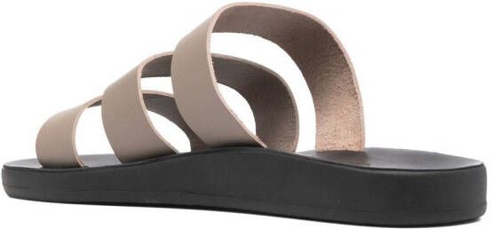 Ancient Greek Sandals Minas Comfort leather slides Neutrals