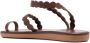 Ancient Greek Sandals multi-strap leather sandals Brown - Thumbnail 3