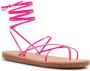 Ancient Greek Sandals multi-way strap leather sandals Pink - Thumbnail 2