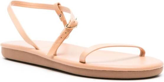 Ancient Greek Sandals Niove flat leather sandals Neutrals