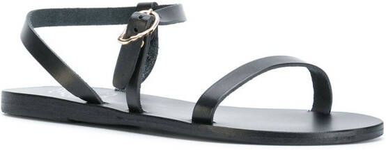 Ancient Greek Sandals Niove flat sandals Black