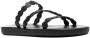 Ancient Greek Sandals Oceanis leather sandals Black - Thumbnail 2