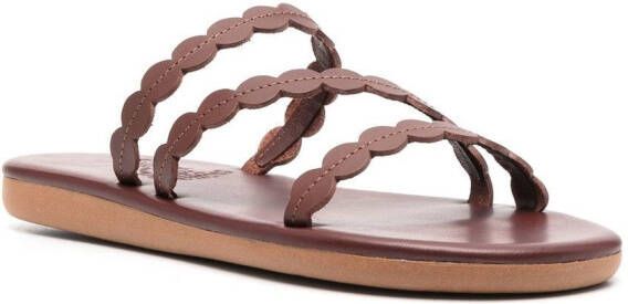 Ancient Greek Sandals Oceanis strap sandals Brown