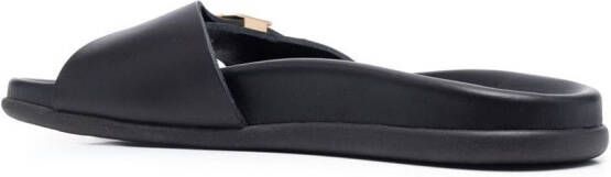 Ancient Greek Sandals Odi open-toe slides Black