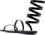 Ancient Greek Sandals Ofis wraparound-ankle sandals Black - Thumbnail 3