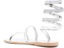 Ancient Greek Sandals Ofisall wrap-around strap sandals Silver - Thumbnail 3