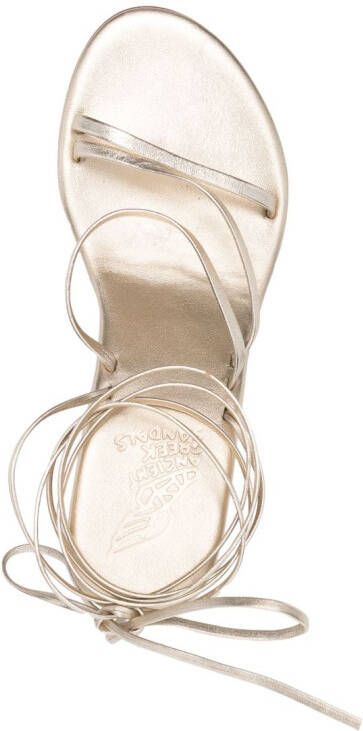 Ancient Greek Sandals open-toe Lithi sandals Gold