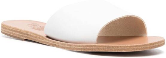 Ancient Greek Sandals open-toe slide sandals White