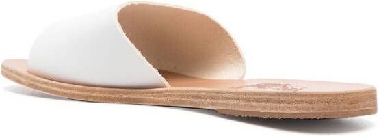 Ancient Greek Sandals open-toe slide sandals White