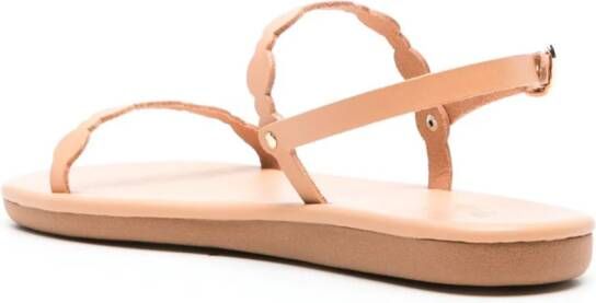 Ancient Greek Sandals Orion flat leather sandals Neutrals