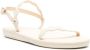 Ancient Greek Sandals Orion flat leather sandals White - Thumbnail 2
