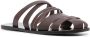 Ancient Greek Sandals Pericles leather sandals Brown - Thumbnail 2