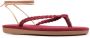 Ancient Greek Sandals Plage lace-up sandals Red - Thumbnail 2