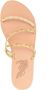 Ancient Greek Sandals Polytimi flat leather slides Neutrals - Thumbnail 4