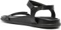 Ancient Greek Sandals Poros touch-strap leather sandals Black - Thumbnail 3