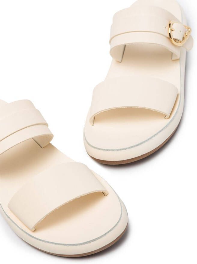 Ancient Greek Sandals Preveza Comfort leather sandals White