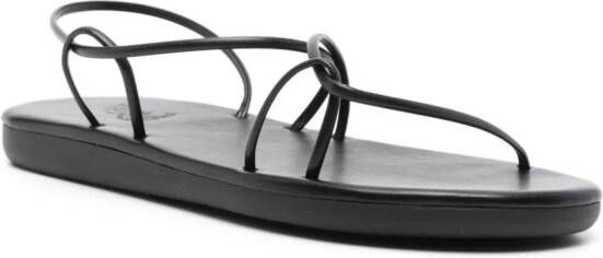 Ancient Greek Sandals Proorismos sandals Black