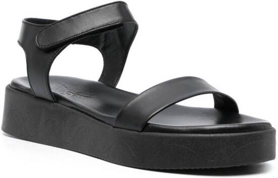 Ancient Greek Sandals Salamina leather sandals Black