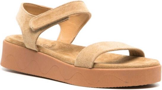 Ancient Greek Sandals Salamina suede sandals Neutrals