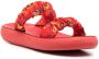 Ancient Greek Sandals Scrunchie Melia slides Red - Thumbnail 2