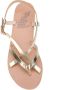 Ancient Greek Sandals Semele flat sandals Metallic - Thumbnail 4