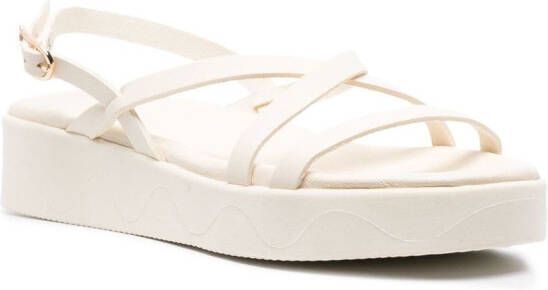 Ancient Greek Sandals Silia buckle-fastening sandals Neutrals