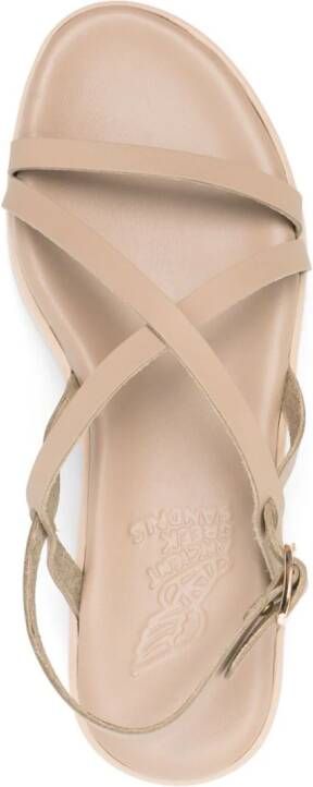 Ancient Greek Sandals Silia platform sandals Neutrals