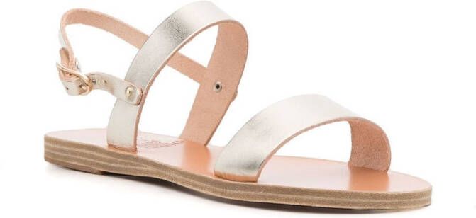 Ancient Greek Sandals slingback open-toe sandals Gold