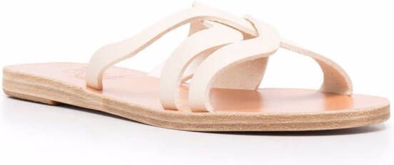 Ancient Greek Sandals Sparti strap sandals White